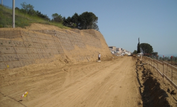 terre rinforzate con geogriglie enkagrid PRO