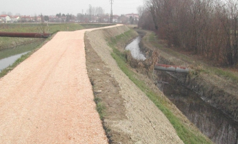 controllo dell'erosione con geostuoia enkamat 7020