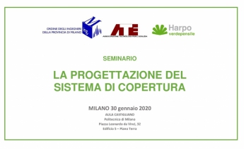 Seminario Verde Pensile  -  Milano 30 gennaio 2020