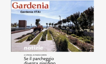 Piazza Europa, Catania: se il parcheggio diventa giardino | Gardenia