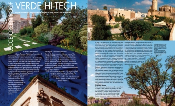 Giardino di pensile su palazzo storico