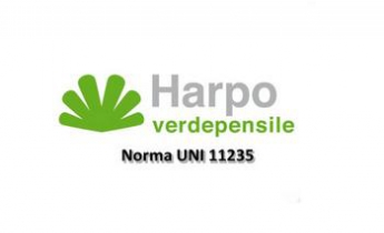 Harpo verdepensile - Norma UNI