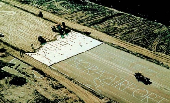 Lavori di ripristino di un piazzale di stoccaggio